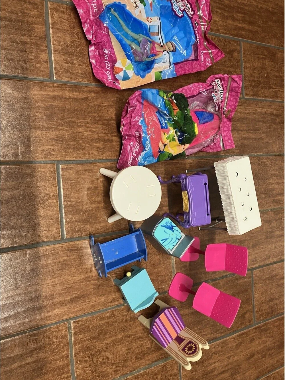Doll Furniture For Barbie Size Dolls Random Lot